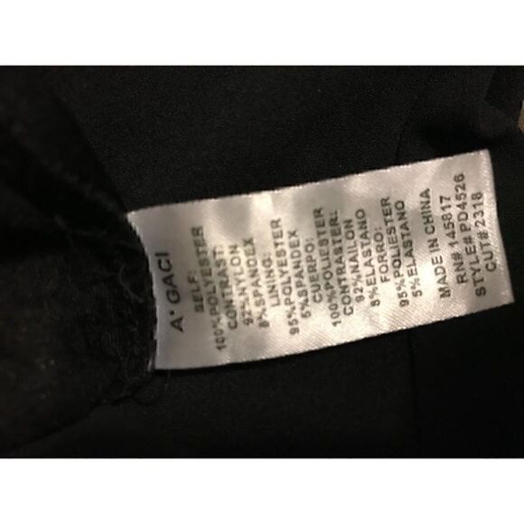 Agaci Floral Mesh Embroidery Bodycon Flower Short Sleeve Mini Dress M - Picture 7 of 8